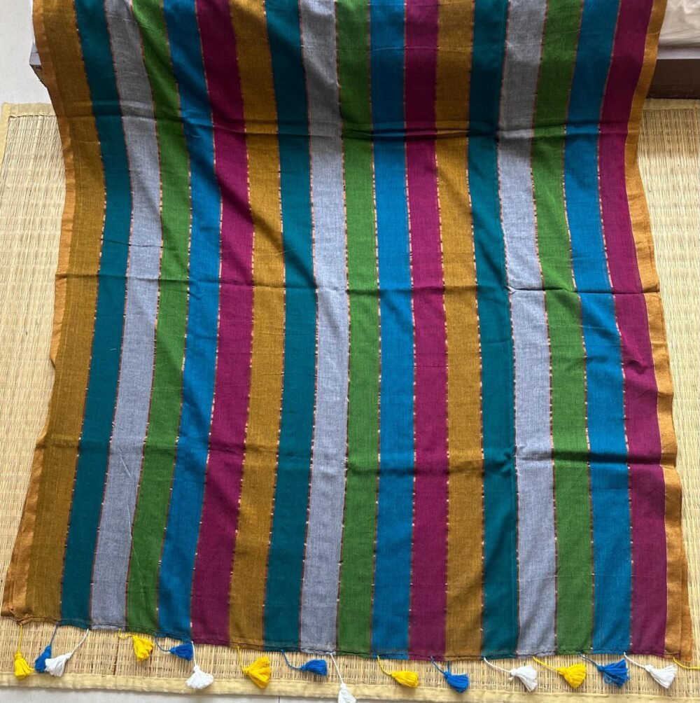 Mul Cotton Primium Saree - Image 3