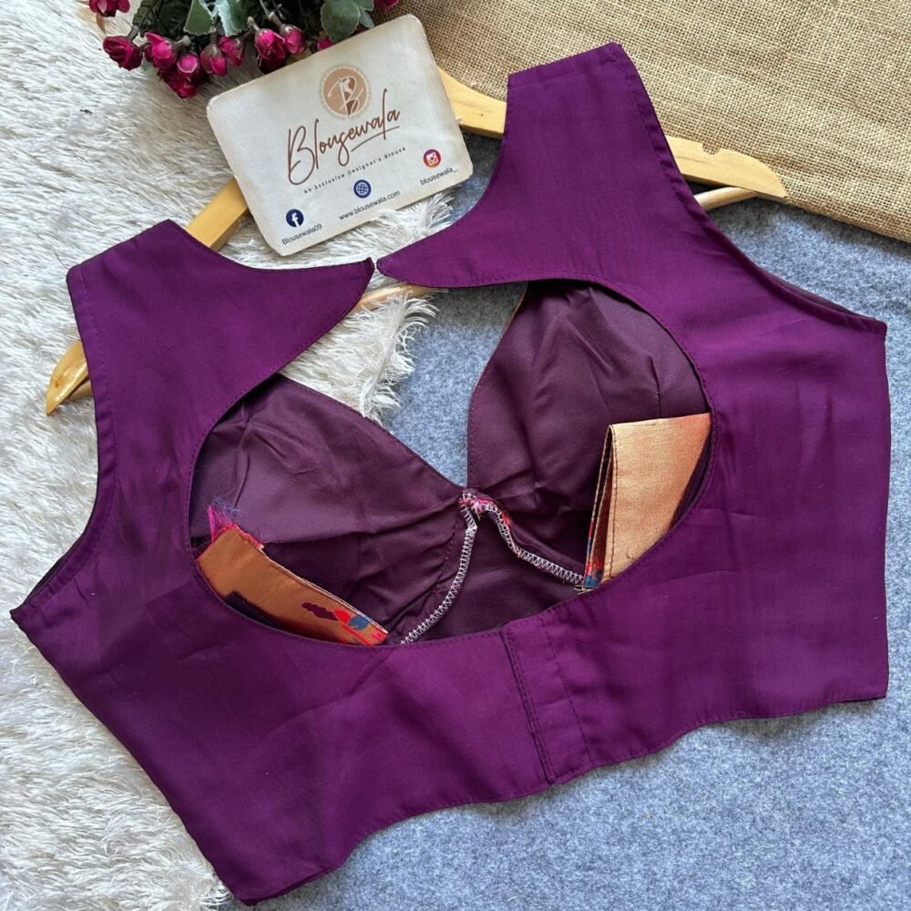 Paithani Designer Blouse - Image 2