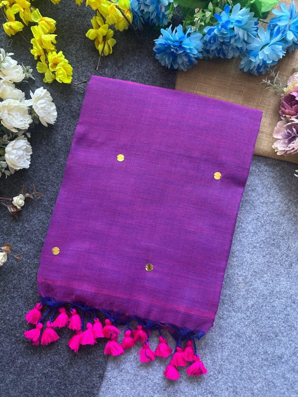 Khadi Cotton Gini Saree