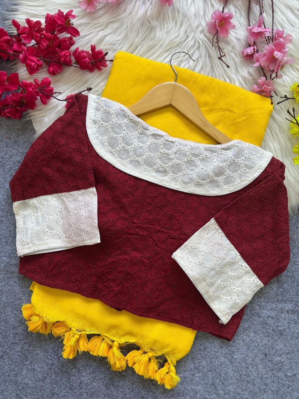 Khadi Cotton Saree With Hakoba Blouse - Image 3