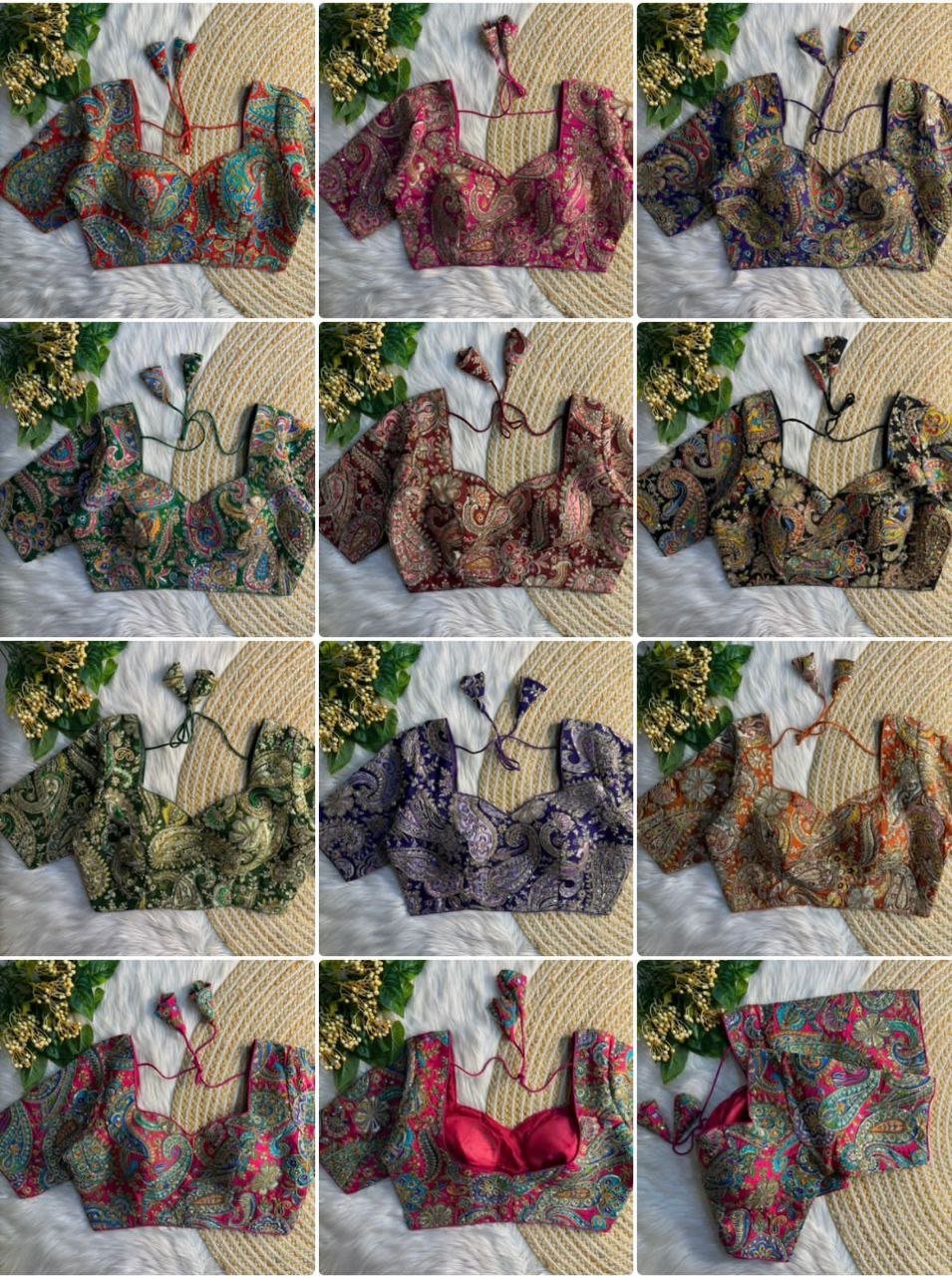 Heavy Position Work Sweetheart Neck Blouse - Image 3