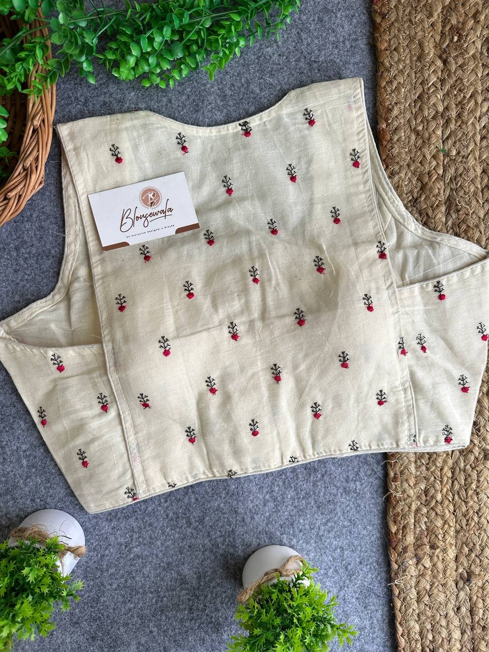 Premium Quality Khadi Cotton Blouses - Image 2