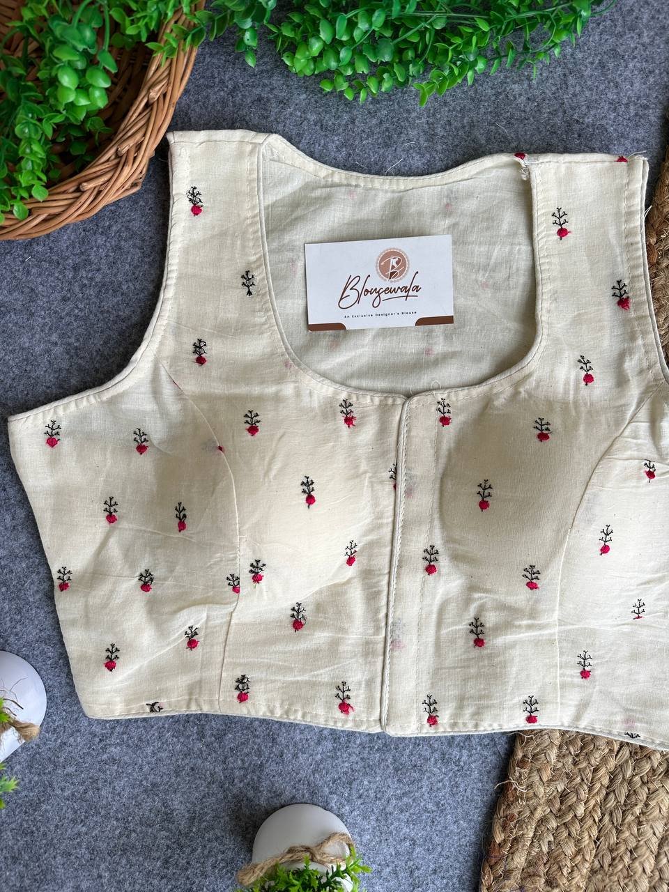 Premium Quality Khadi Cotton Blouses - Image 3